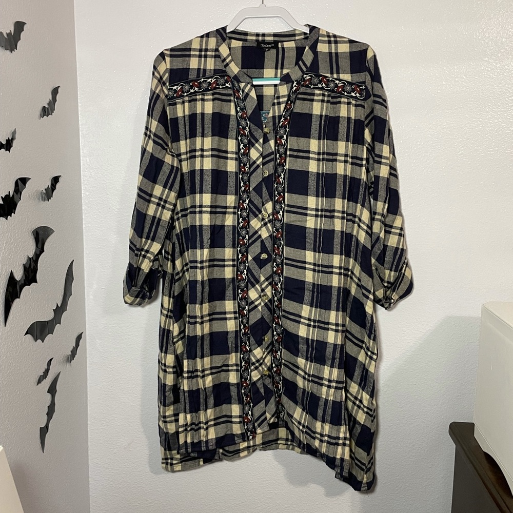 Plaid dress